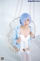 Coser@神楽坂真冬 Vol.005: 蕾姆 Milk by blue (150 photos) P35 No.80ed1f