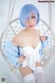 Coser@神楽坂真冬 Vol.005: 蕾姆 Milk by blue (150 photos) P26 No.6f2a04