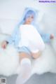 Coser@神楽坂真冬 Vol.005: 蕾姆 Milk by blue (150 photos) P9 No.a610e7