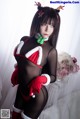 Coser@抱走莫子aa Vol.011: 连体黑丝圣诞比基尼 (30 photos) P7 No.c71dd0