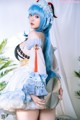 Cosplay Ying Tze 甘雨 Ganyu Maid P20 No.a8b21d